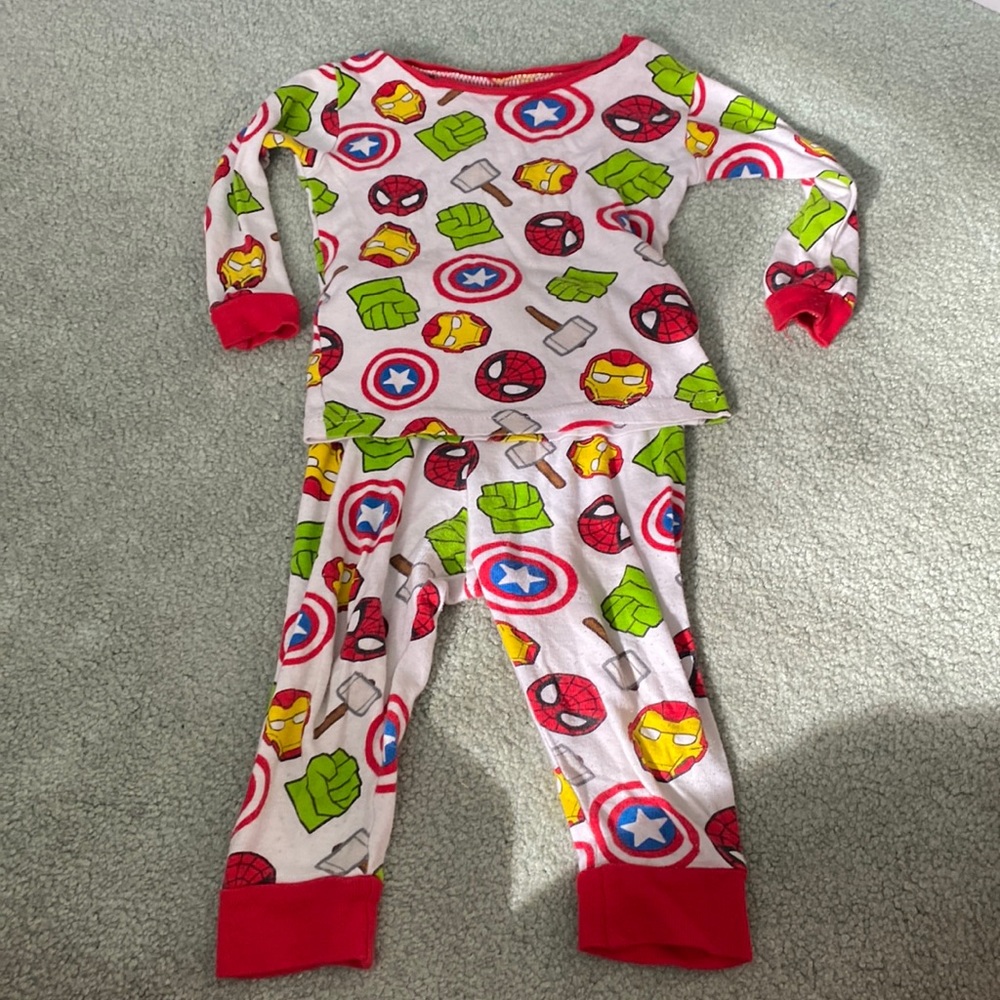 Marvel avengers 18 months pajamas